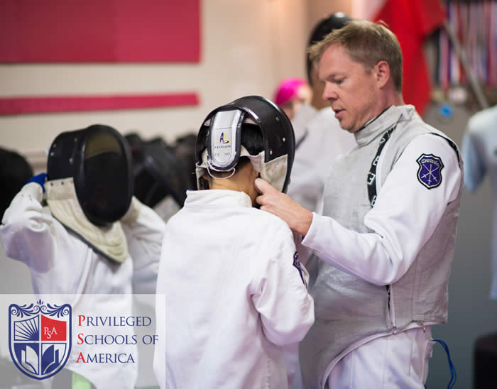 PSA students learn to fence
